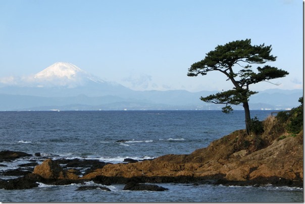 立石からの富士山